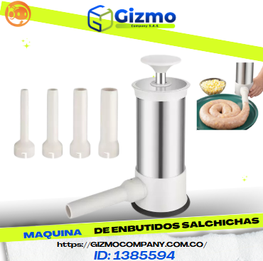 Miniatura 5 de Maquina Manual Embutidos Salchichas